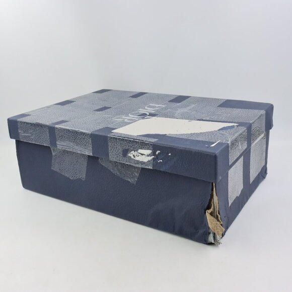 NIDB DIOR Diorissimo Pattern Granville Loafers in Navy/Beige IT Size 41 - Picture 12 of 13